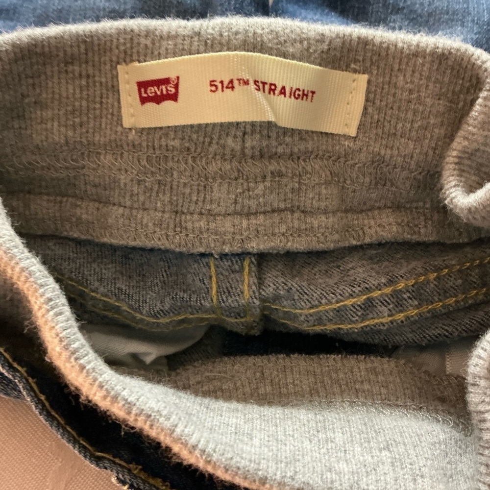 LEVI’S Baby 514 STRAIGHT Blue Denim Jeans Sz 3 M - Picture 5 of 8